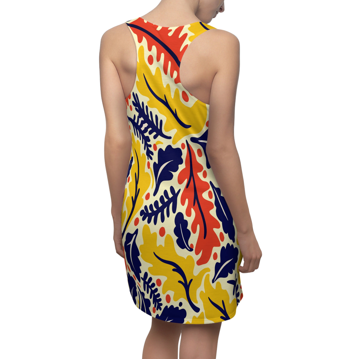 Autumn Foliage Fall Racerback Dress