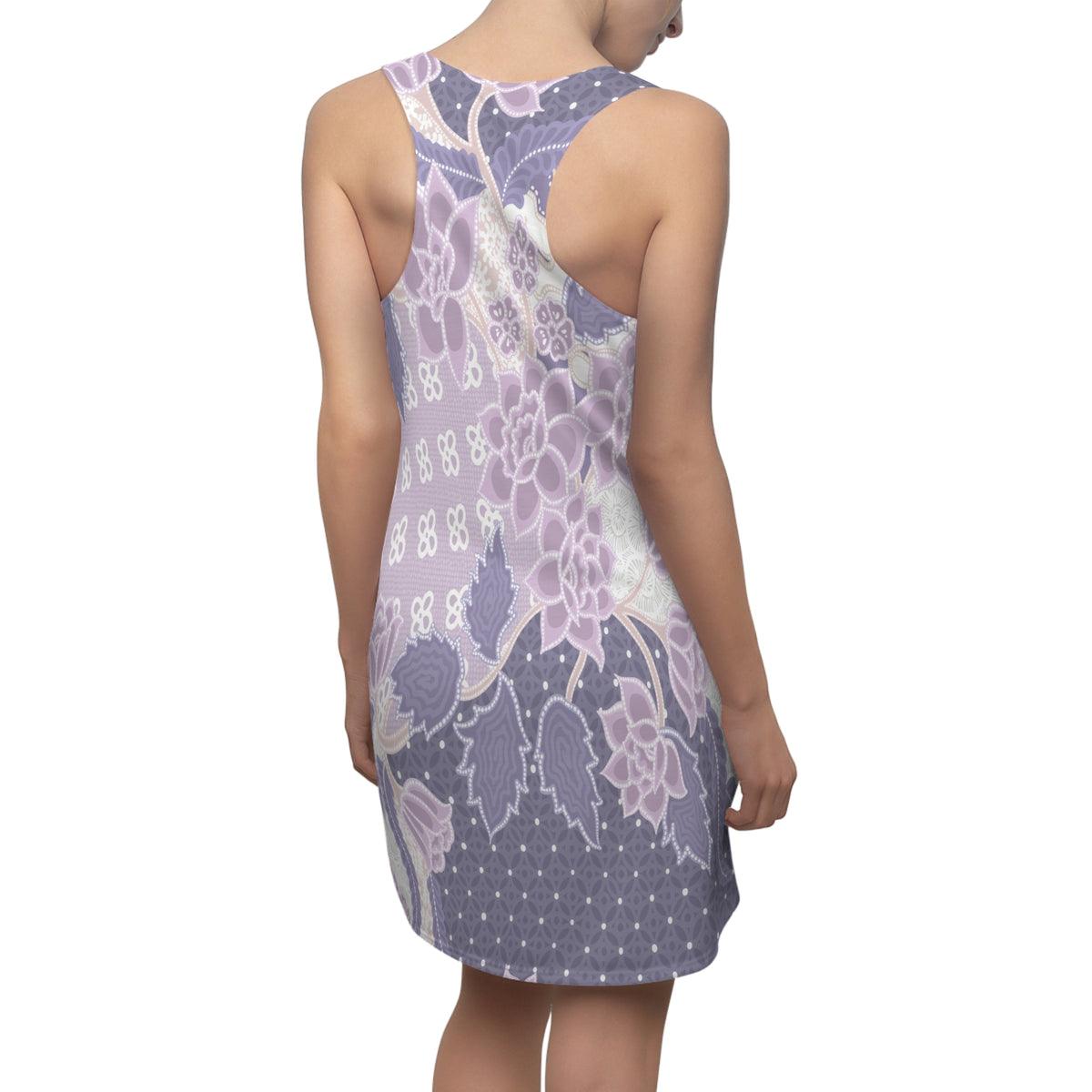 Whispering Petals Paisley Racerback Dress