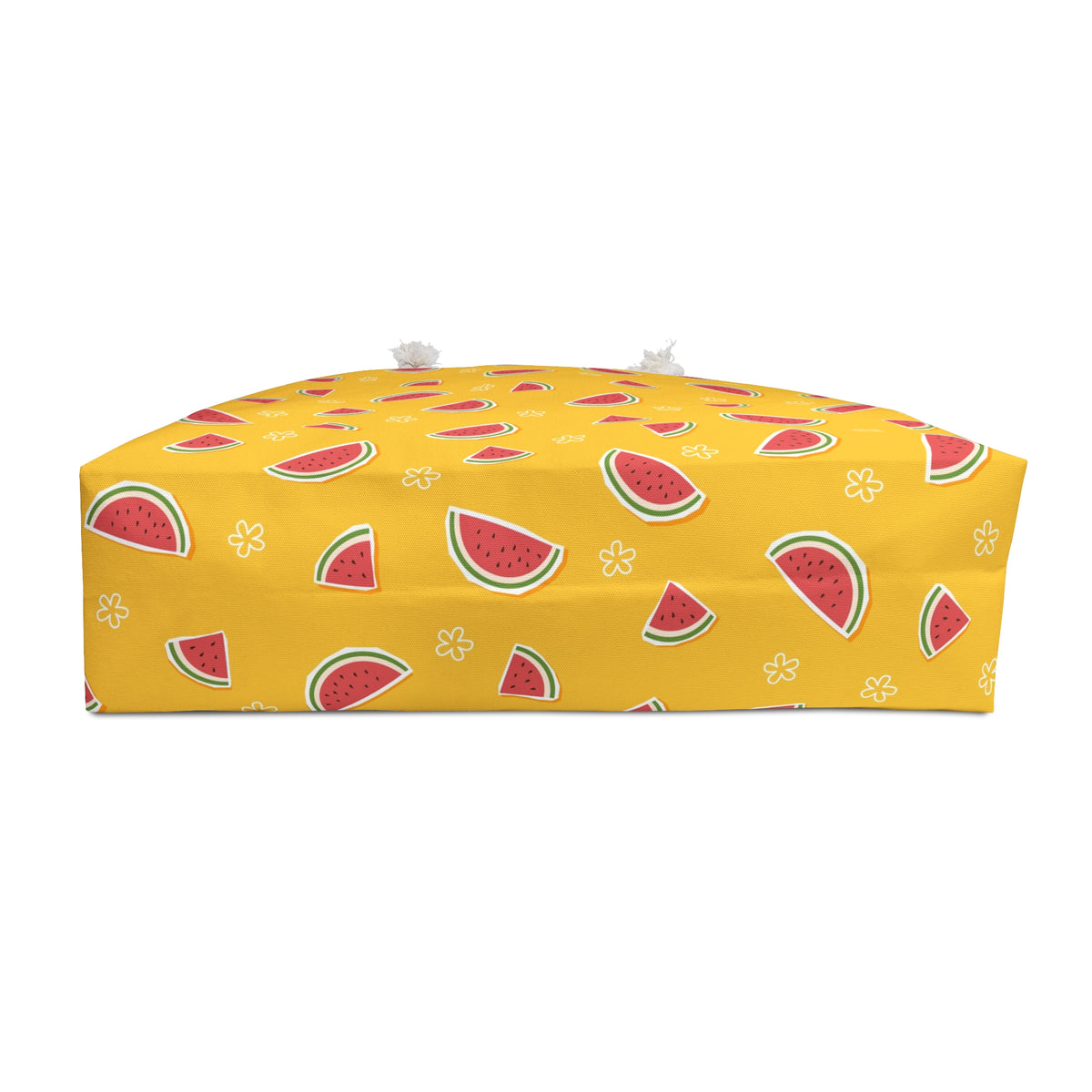 Sunny Watermelon Slice Pattern Weekender Bag | Oversized Summer Beach Tote