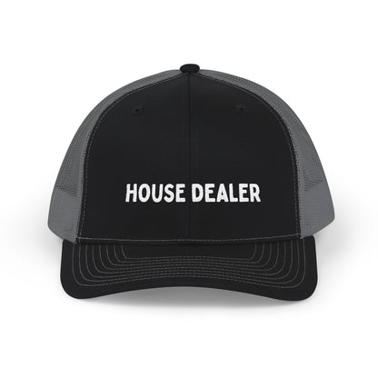 House Dealer Snapback Trucker Hat | Real Estate Agent & Broker Mesh Baseball Cap