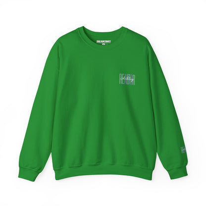 Personalized Realtor Retro Stacked Text Graphic Sweatshirt | Custom Name Real Estate Crewneck