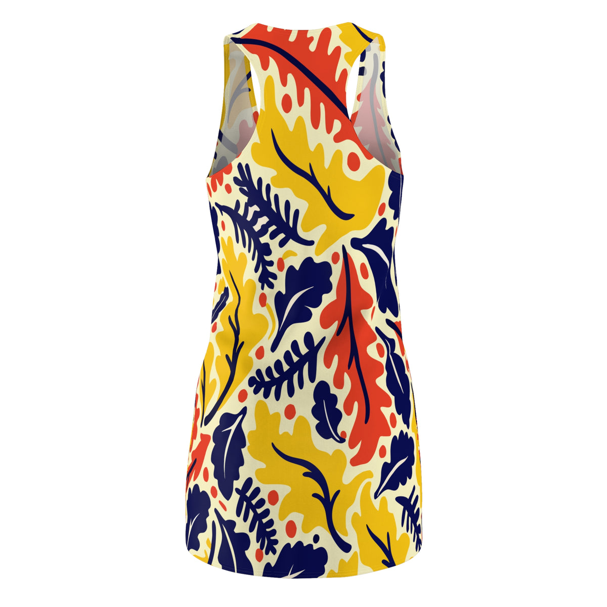 Autumn Foliage Fall Racerback Dress