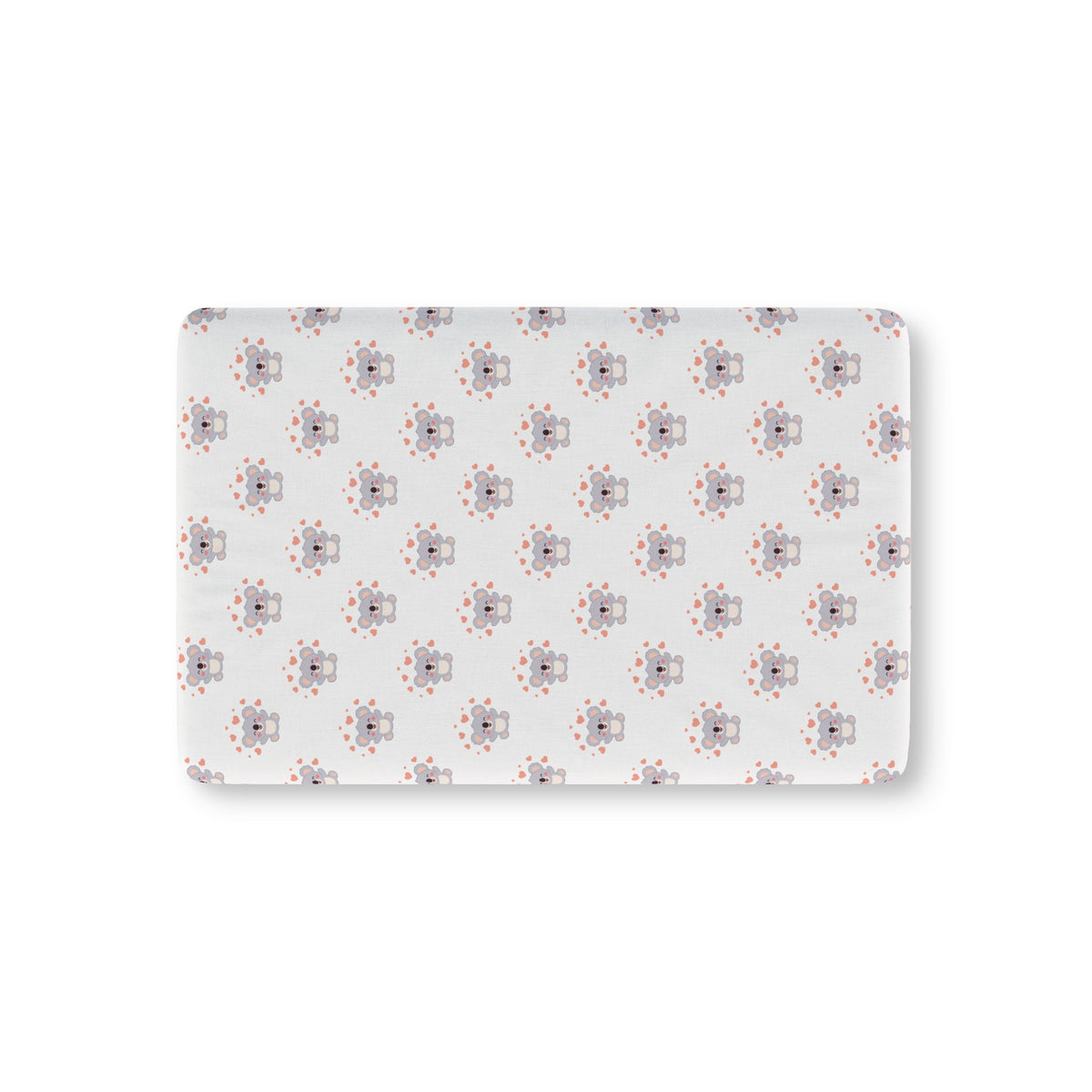 Sweet Koala & Hearts Fitted Crib Sheet — Loving Nursery & Toddler Bedding