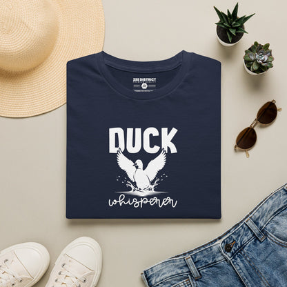 Duck Whisperer T-Shirt - Cute Waterfowl Graphic Tee for Duck Lovers