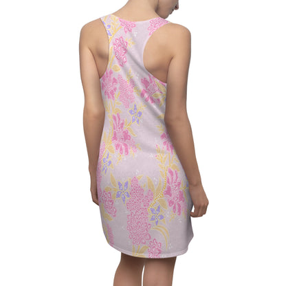 Botanical Bliss Racerback Dress | Casual Sports Dress