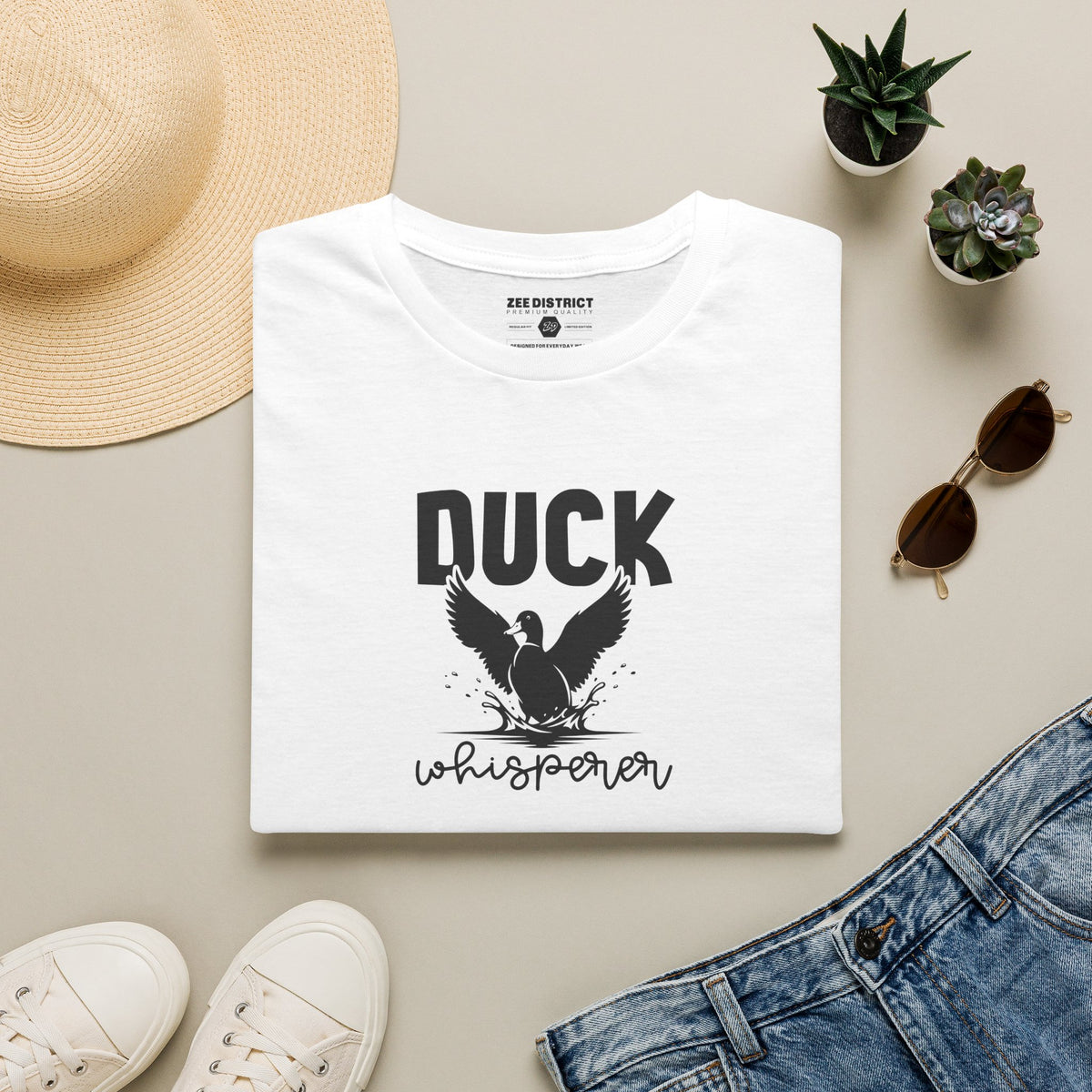 Duck Whisperer T-Shirt - Cute Waterfowl Graphic Tee for Duck Lovers