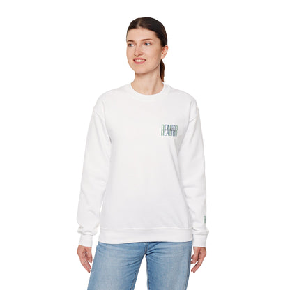 Personalized Realtor Retro Stacked Text Graphic Sweatshirt | Custom Name Real Estate Crewneck