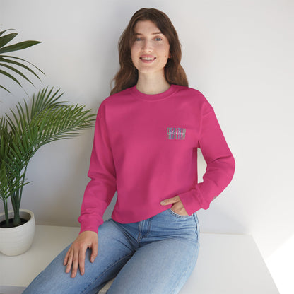 Personalized Realtor Retro Stacked Text Graphic Sweatshirt | Custom Name Real Estate Crewneck