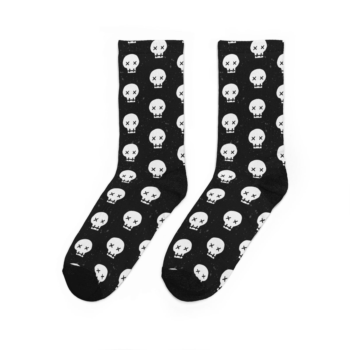 Halloween Spooky Jack-o'-Lantern Cushioned Crew Socks