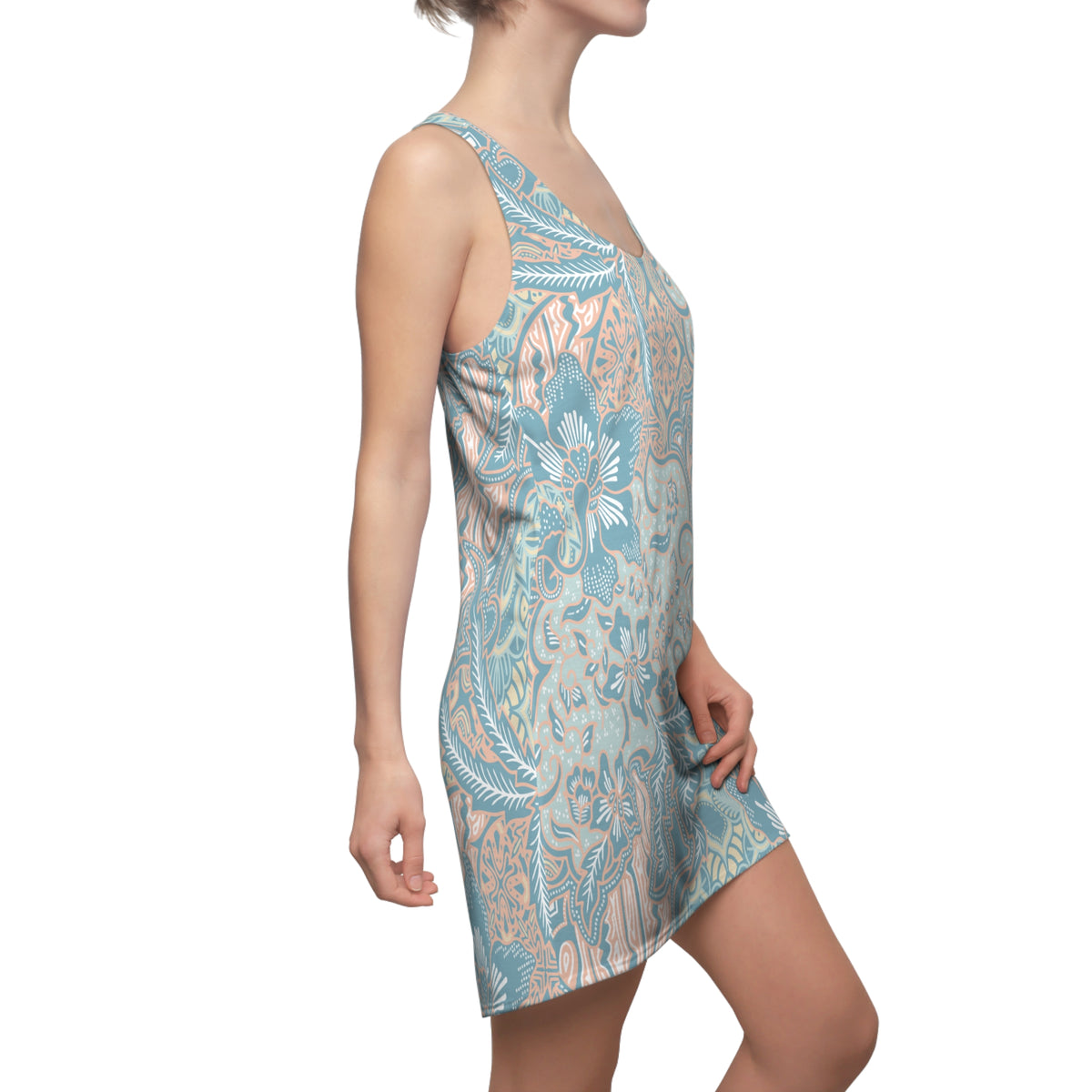 Boho Paisley Racerback Dress