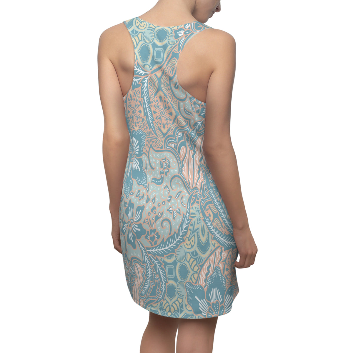 Boho Paisley Racerback Dress