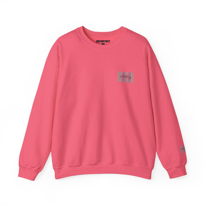 Personalized Realtor Retro Stacked Text Graphic Sweatshirt | Custom Name Real Estate Crewneck