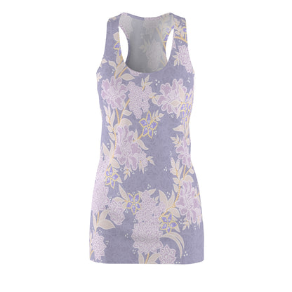 Lilac Floral Racerback Dress | Comfort Sports Dress