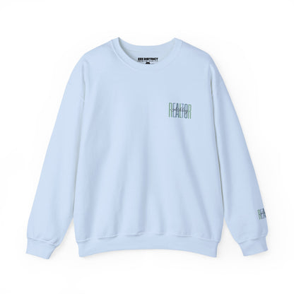Personalized Realtor Retro Stacked Text Graphic Sweatshirt | Custom Name Real Estate Crewneck