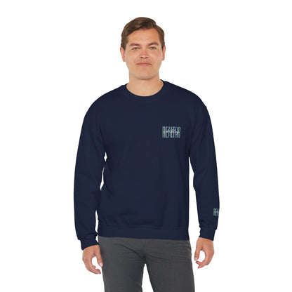 Personalized Realtor Retro Stacked Text Graphic Sweatshirt | Custom Name Real Estate Crewneck