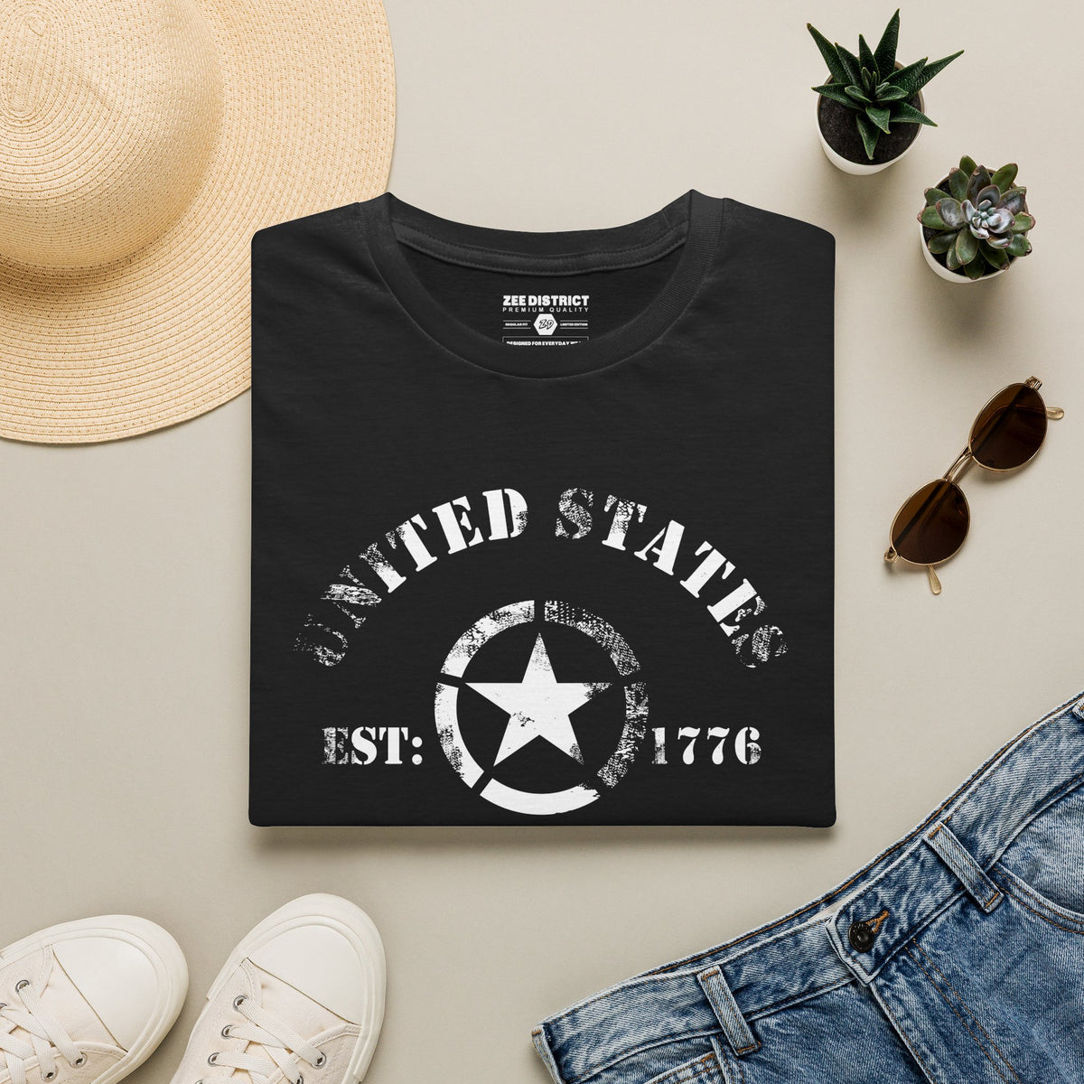 United States Army Est. 1776 Graphic Tee