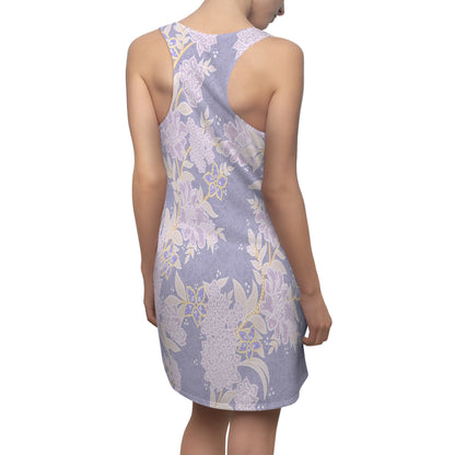 Lilac Floral Racerback Dress | Comfort Sports Dress