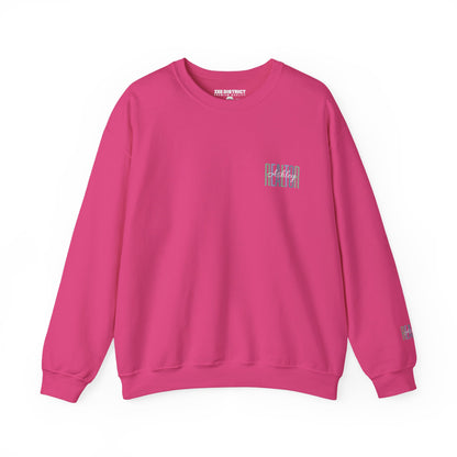 Personalized Realtor Retro Stacked Text Graphic Sweatshirt | Custom Name Real Estate Crewneck