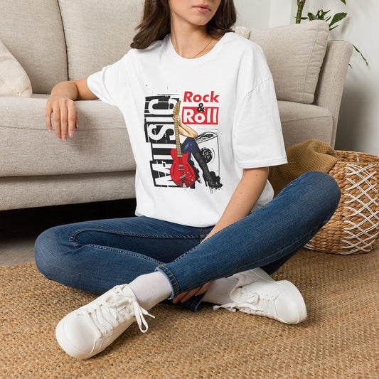 Rock & Roll Guitar Legend Graphic T-Shirt