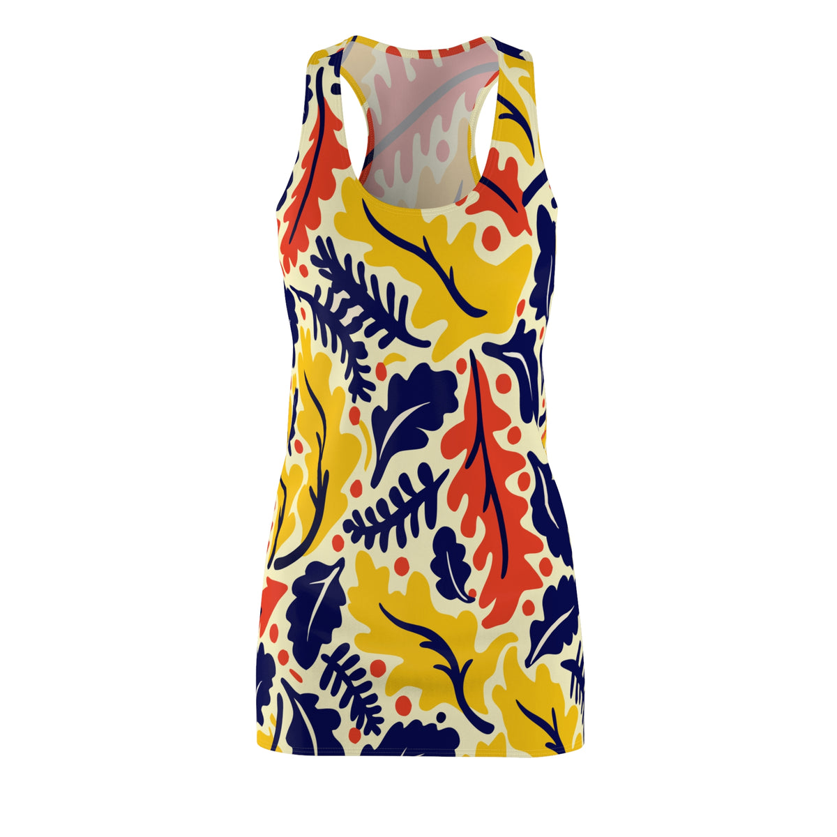 Autumn Foliage Fall Racerback Dress