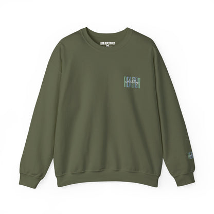 Personalized Realtor Retro Stacked Text Graphic Sweatshirt | Custom Name Real Estate Crewneck