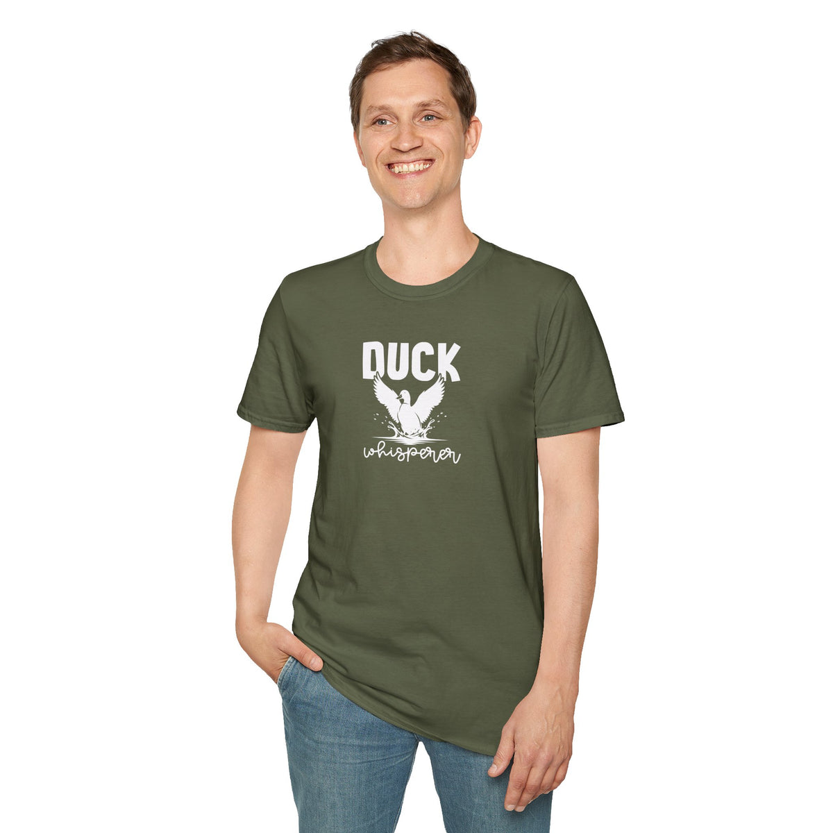 Duck Whisperer T-Shirt - Cute Waterfowl Graphic Tee for Duck Lovers