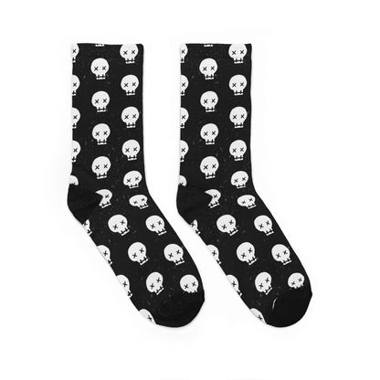 Halloween Spooky Jack-o'-Lantern Cushioned Crew Socks