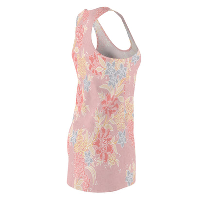 Pink Floral Racerback Dress | Comfort Sports Dress
