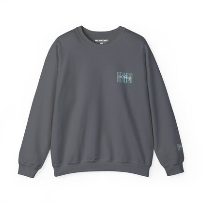 Personalized Realtor Retro Stacked Text Graphic Sweatshirt | Custom Name Real Estate Crewneck
