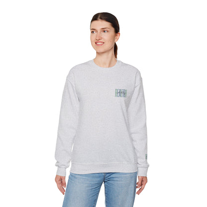 Personalized Realtor Retro Stacked Text Graphic Sweatshirt | Custom Name Real Estate Crewneck