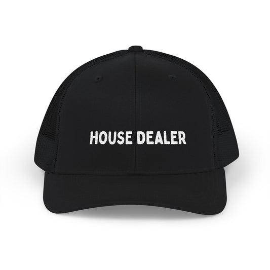 House Dealer Snapback Trucker Hat | Real Estate Agent & Broker Mesh Baseball Cap