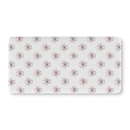 Sweet Koala & Hearts Fitted Crib Sheet — Loving Nursery & Toddler Bedding