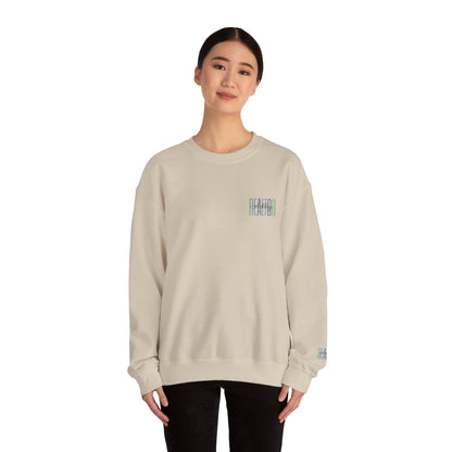 Personalized Realtor Retro Stacked Text Graphic Sweatshirt | Custom Name Real Estate Crewneck