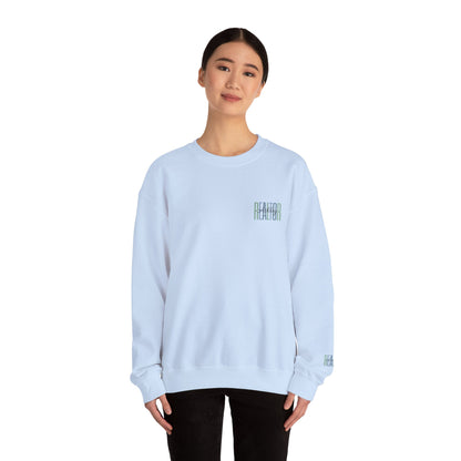 Personalized Realtor Retro Stacked Text Graphic Sweatshirt | Custom Name Real Estate Crewneck