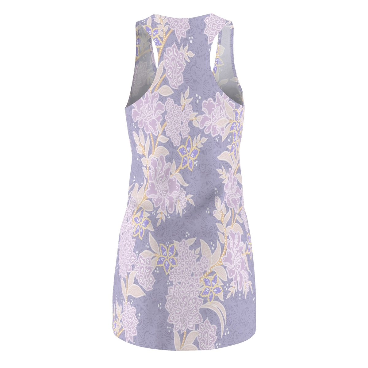 Lilac Floral Racerback Dress | Comfort Sports Dress