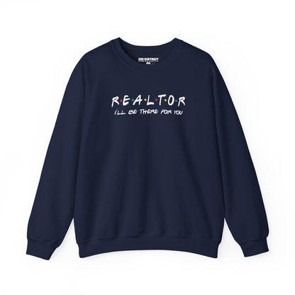 Realtor Friends TV Show Typography Graphic Sweatshirt